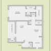Floor plan: 1-1B