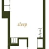 Floor plan: Studio A3