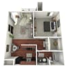 Floor plan: One Bed