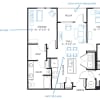 Floor plan: E2X2B