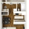 Floor plan: Pasilla - Renovated