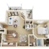 Floor plan: The Tuxedo