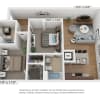 Floor plan: Dill-B10
