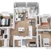 Floor plan: C1