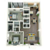 Floor plan: B3 - Timberland