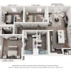 Floor plan: Atlas - 3 Bedrooms 1109