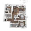 Floor plan: C1