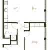 Floor plan: One Bed D