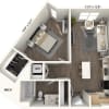 Floor plan: A3-727sf-FinishIII