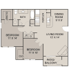 Floor plan: HARRISON - B1