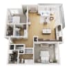 Floor plan: B2