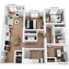 Floor plan: C1H