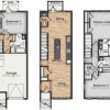 Floor plan: Tidewater Townhomes