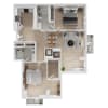 Floor plan: B2A