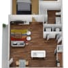 Floor plan: A1D-M