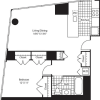 Floor plan: One Bedroom BG FL 47-79