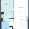 Floor plan: 1 Bed/1 Bath-a10n
