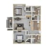 Floor plan: B3S