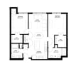 Floor plan: Two Bedroom - D