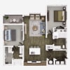 Floor plan: Damen B1A