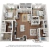 Floor plan: B2R