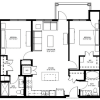 Floor plan: Two Bedroom A
