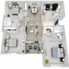 Floor plan: 3x2