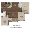 Floor plan: C1 - Premium