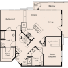 Floor plan: 2C