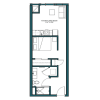 Floor plan: Studio-A2