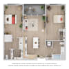 Floor plan: 2A-A