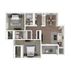 Floor plan: Dogwood - 2x2 Large Upgrade