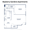 Floor plan: One Bedroom