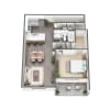 Floor plan: A1B