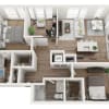 Floor plan: 2 x 2 Den