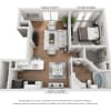 Floor plan: Andover Park 1A3