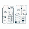 Floor plan: E1 - Townhome