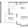 Floor plan: The Flats Plan 2A