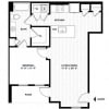 Floor plan: 1A  ANSI