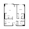 Floor plan: Den AD02B