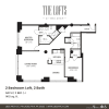 Floor plan: ARCH | 2 BED | J