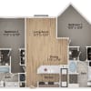 Floor plan: B1-1