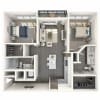Floor plan: B8