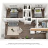 Floor plan: 2 Bedroom 1 Bathroom
