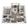 Floor plan: A-2 B