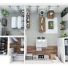 Floor plan: 1BR/1BA - 1.1