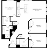 Floor plan: C1 | 3 Bed | 2 Bath