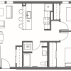 Floor plan: Two Bedroom - MFTE B3