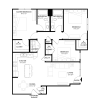 Floor plan: 3BR 2BA (1334 SF)
