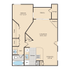 Floor plan: A2 Premier